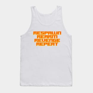 The Gamers' Code (Respawn, ReArm, Revenge, Repeat) Tank Top